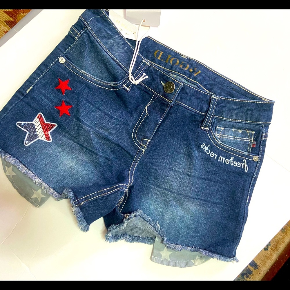 NWT Girls denim shorts